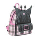 Sanrio Kuromi Flames and Plaid Mini-Backpack - Entertainment Earth Exclusive