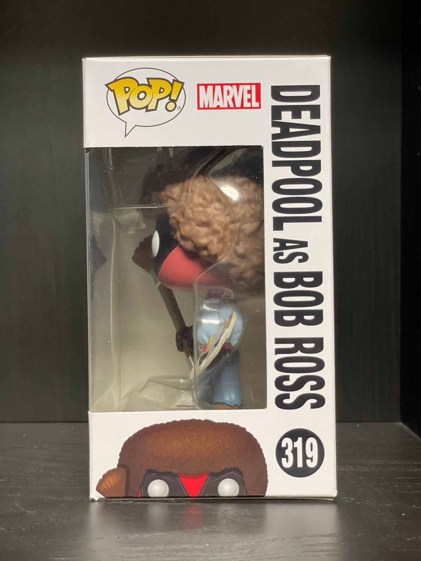 #319 Funko POP! Marvel - Deadpool as Bob Ross