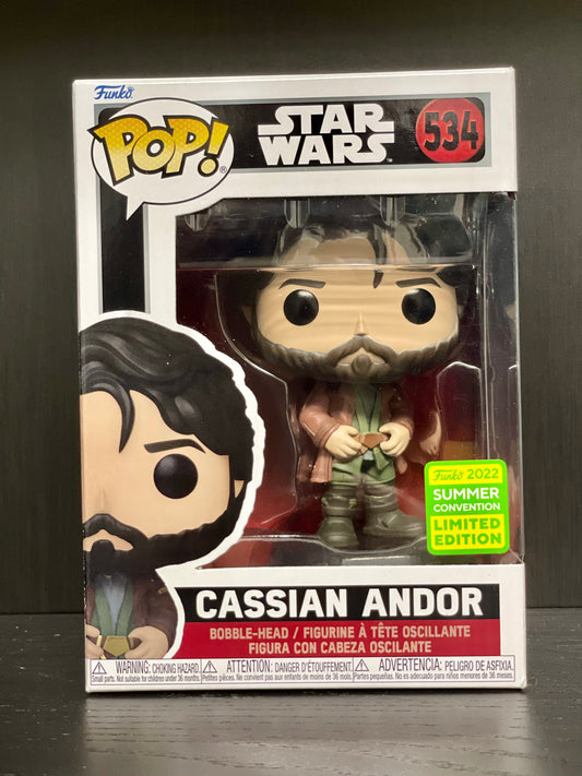 #534 Funko POP! Star Wars - Cassian Andor [2022 Summer Convention]